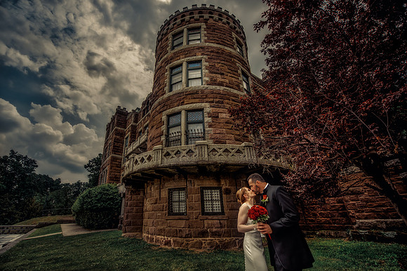 Fine Art Wedding Portrait of Arthur and Jackie